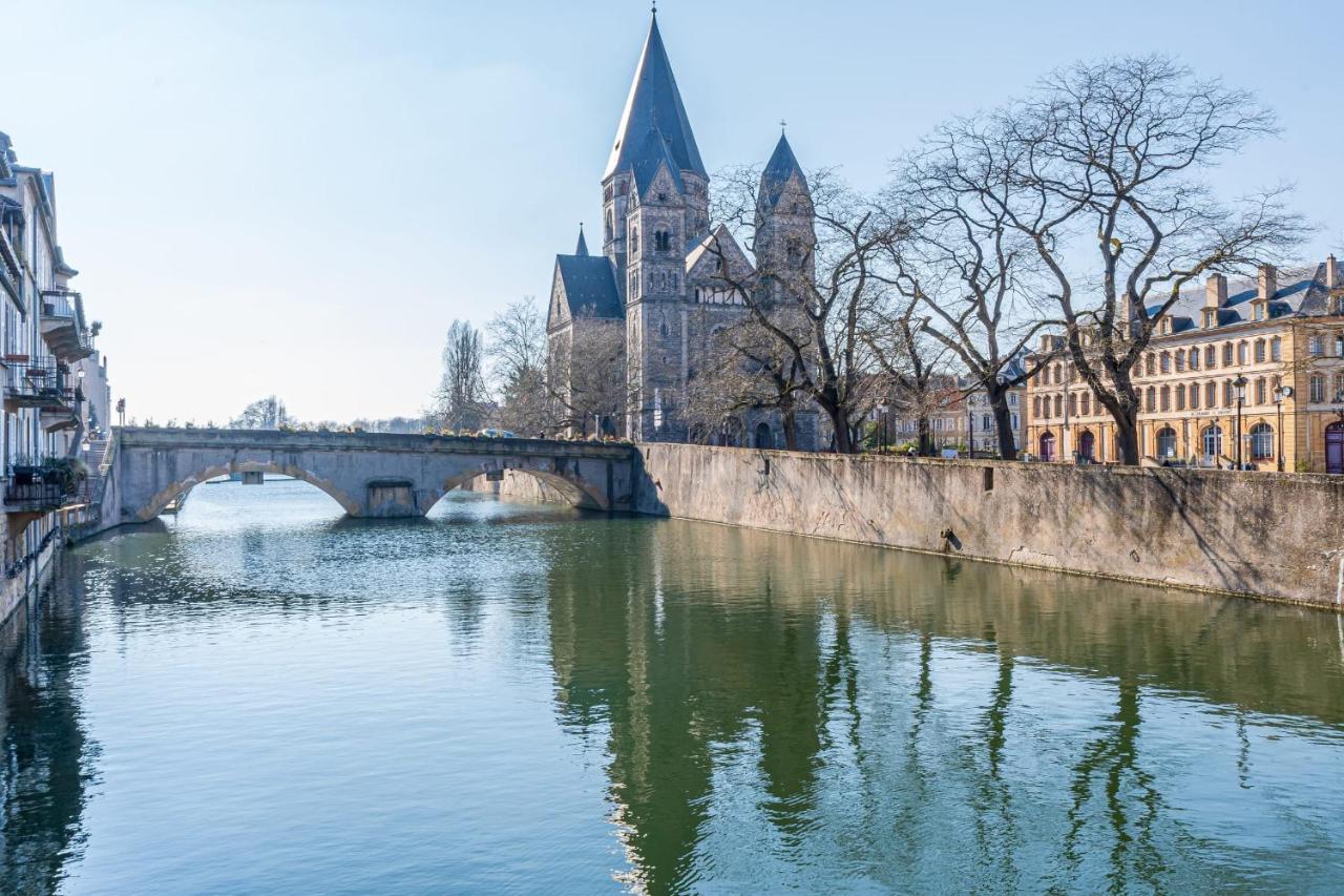 Suite cocon comme à Venise vue sur Metz Opéra Esterno foto